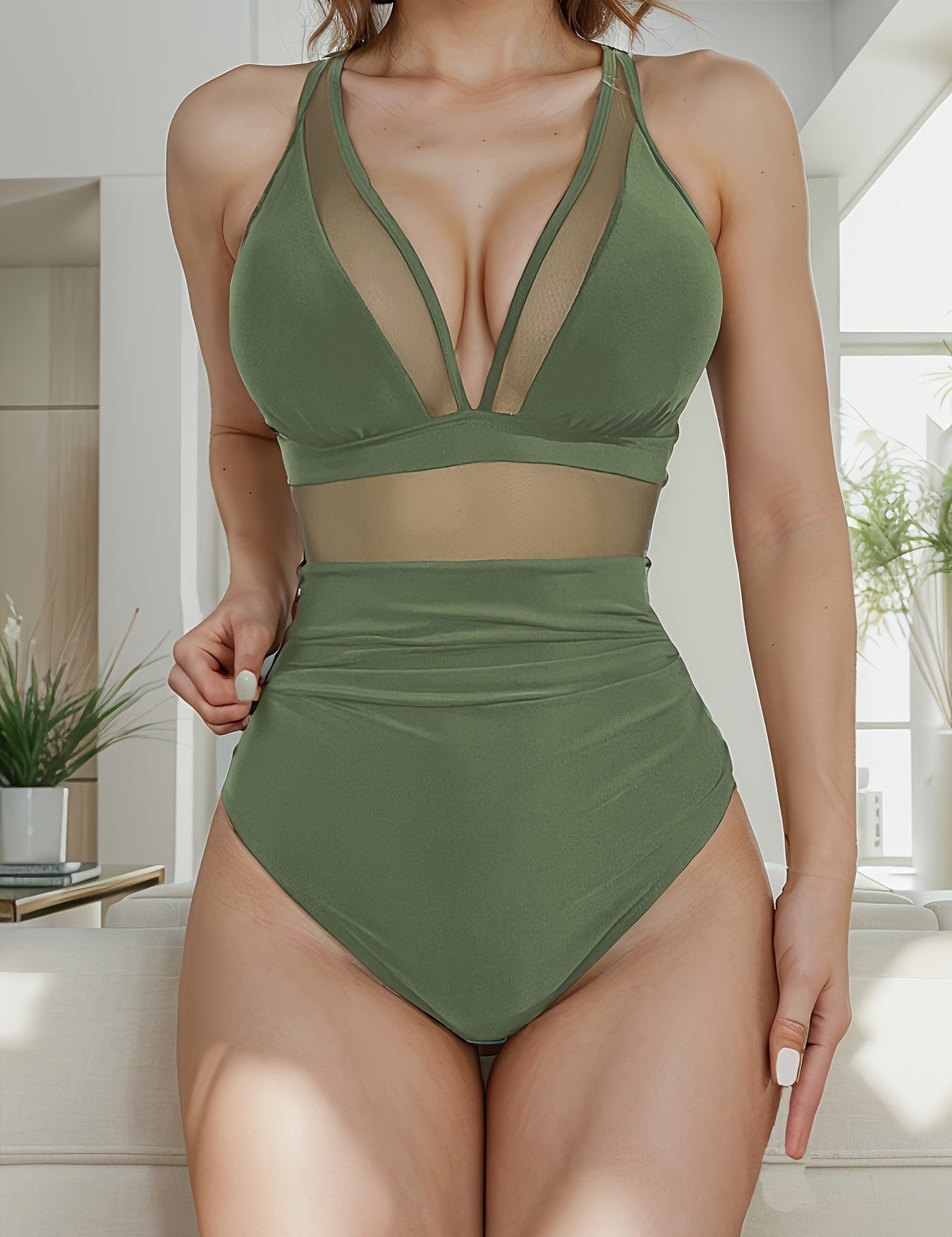 Mila | Mesh Badpak – Laat Je Silhouet Stralen