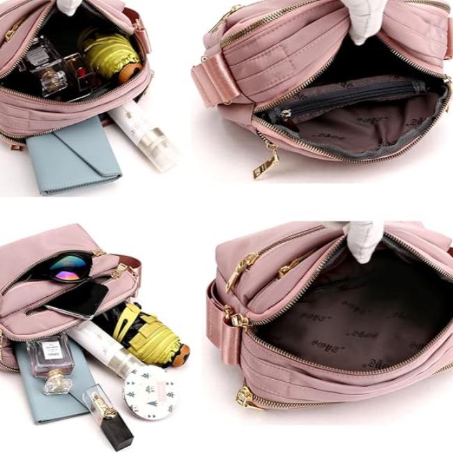 Anna | Waterdichte Multi Pocket Crossbody Sling Handtas