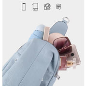 Lily | Dames Geometrische Schouderband Leren Crossbody Sling Tas