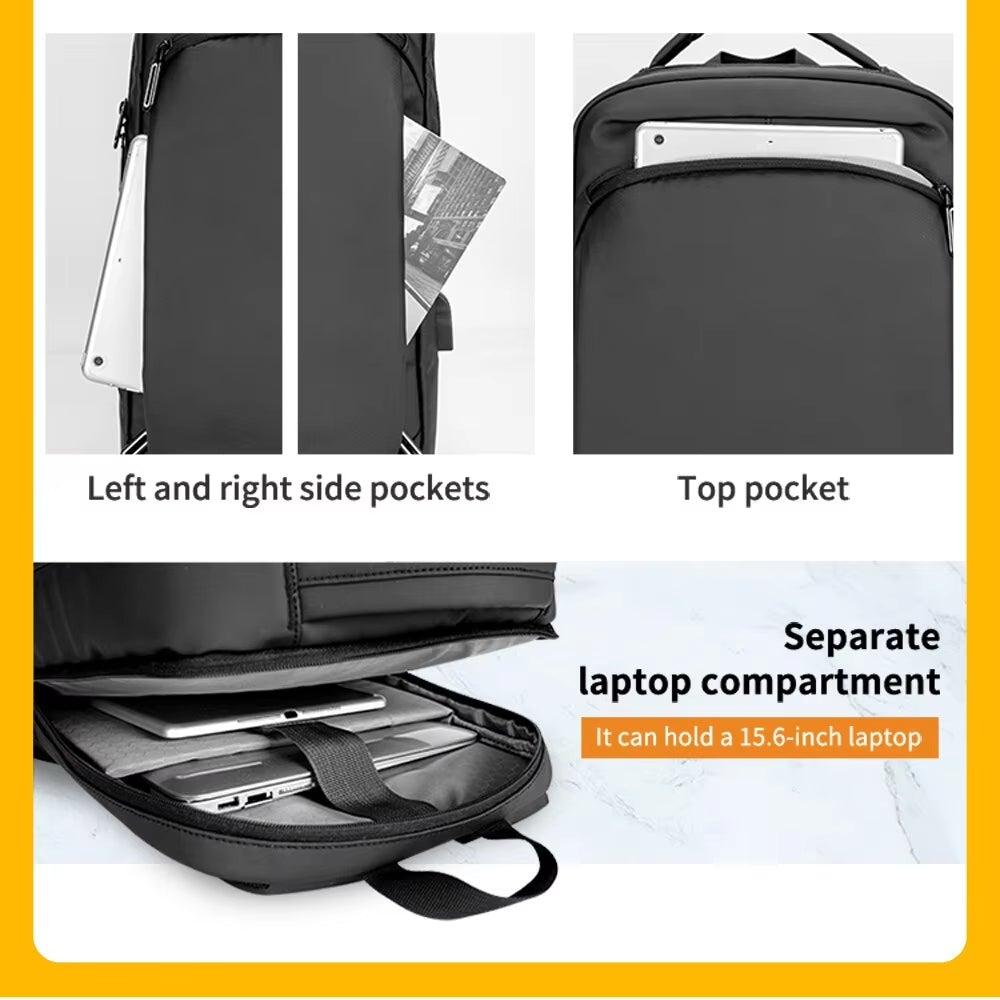 Matteo | Multifunctionele Grote Laptop Rugzak voor Reizen & Werk