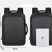 Vergel | Waterdichte USB-oplader Hiking Reizen Grote Laptop Rugzak