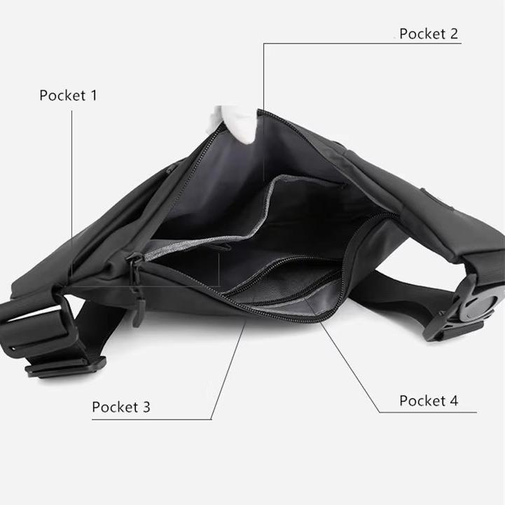Luca | Heren Kleine Sling Crossbody Tas