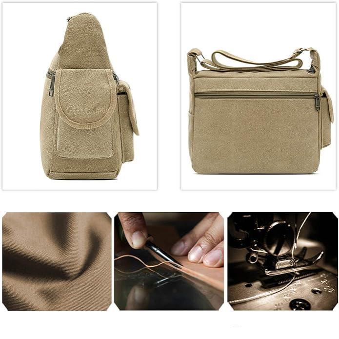 Max | Canvas Messenger Schoudertas