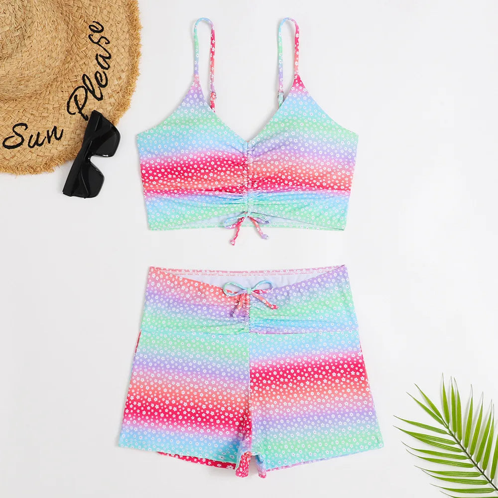 Luna | Bloemenbikini – Een Zomers Statement