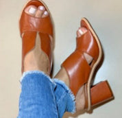GILLIAN | Elegante Leren Sandalen
