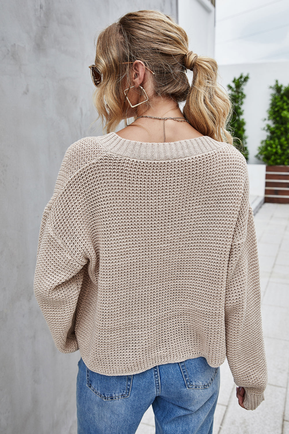 Nore | Veelzijdige Gebreide Blouse