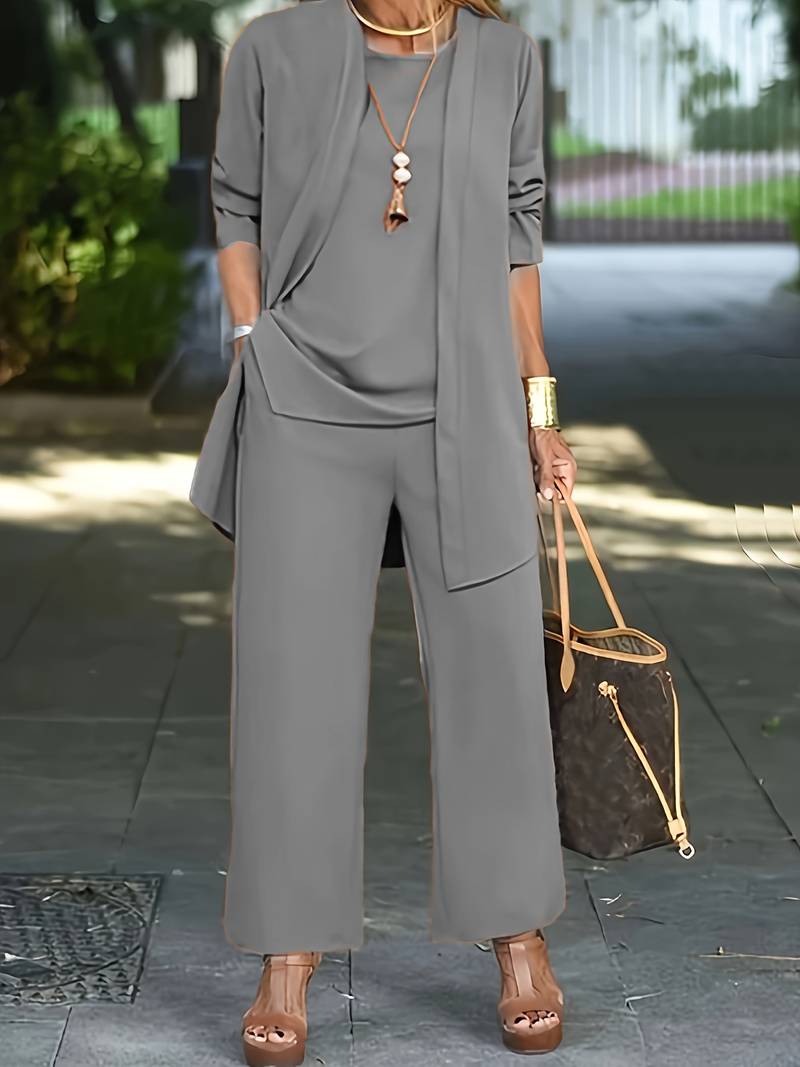 Lotte | Drie-Delige Set – Moeiteloos Chic Voor Elke Dag