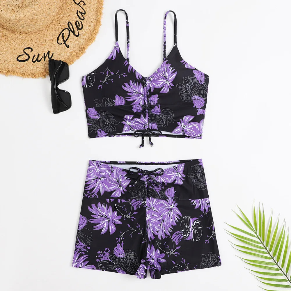 Luna | Bloemenbikini – Een Zomers Statement