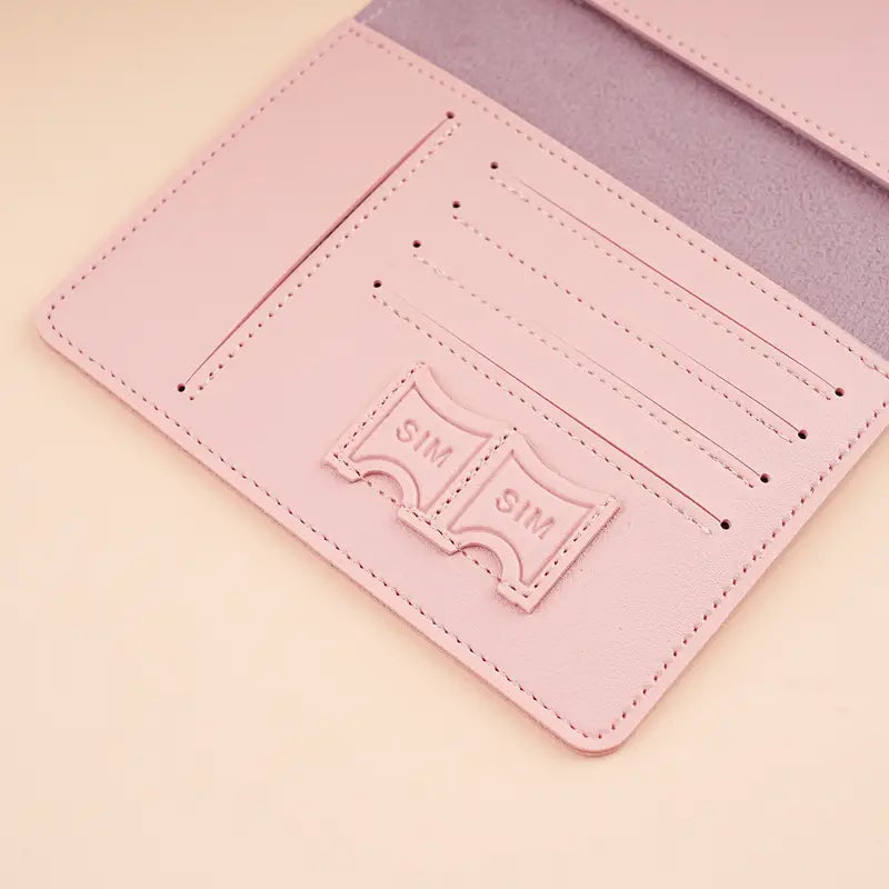 Linda | RFID blokkering paspoortkaarthouder reisset wallet