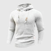 Leo | Hippe Hoodie met Wafel patroon
