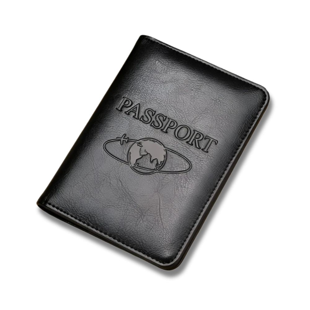 Jessy | Genuine Cowhide Leather Travel Wallet Passport Holder