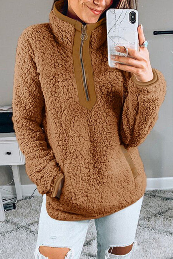 Lotte | Warme Fleece Trui voor een Casual Winterlook