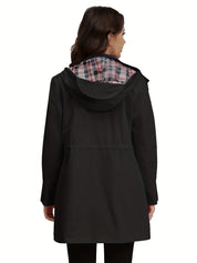 Tanya | Modieuze Dames Jas met Capuchon