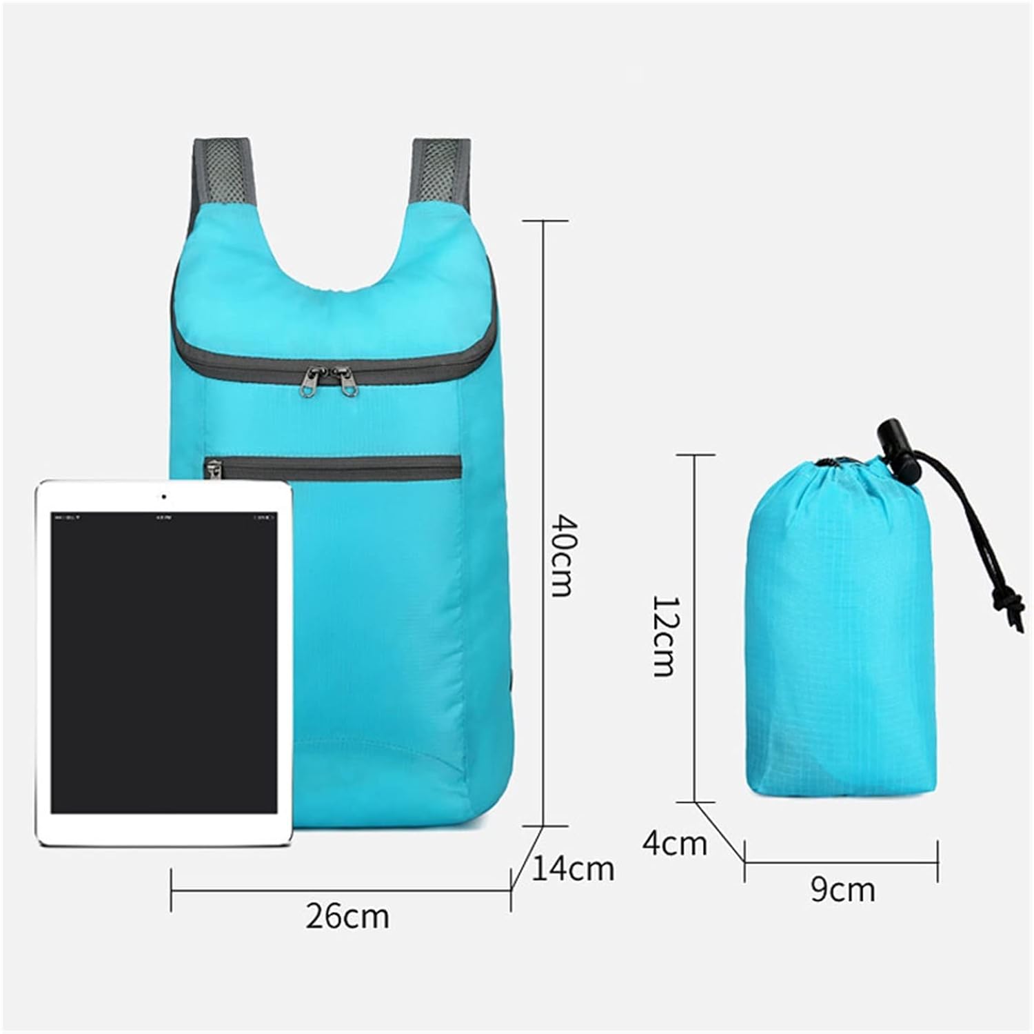 Jerick | Compacte 10L Opvouwbare Reisrugzak