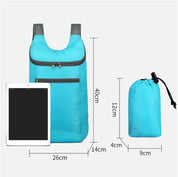 Jerick | Compacte 10L Opvouwbare Reisrugzak