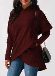 Cornelia | Trendy Asymmetrisch Hoodie