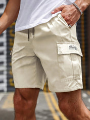 Heren vrachtshorts - Elastische taille - Meerdere zakken - Ademend lichtgewicht stof