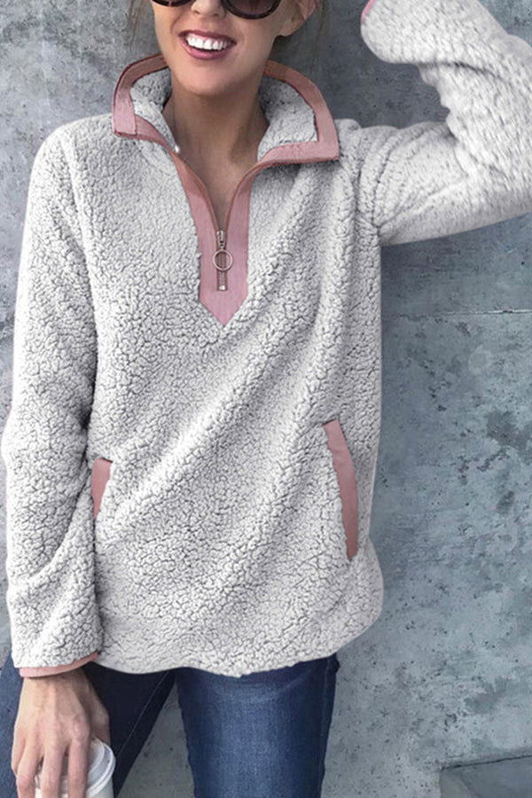 Lotte | Warme Fleece Trui voor een Casual Winterlook