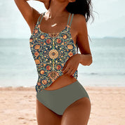 Mila | Boho Badpak – Zomerse Kleurenpracht voor Opvallende Strandlooks