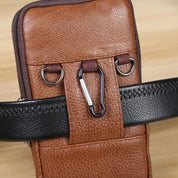 Joris | Vintage Heren Crossbody Heuptas met Verstelbare Band