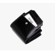 Zaza | Compacte RFID-Blokkerende Driedubbele Reisportemonnee