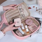 Lina | Luxe Gelaagde Reistas voor Cosmetica en Make-up