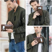 Ocean | Top Grain Leren Paspoort Wallet
