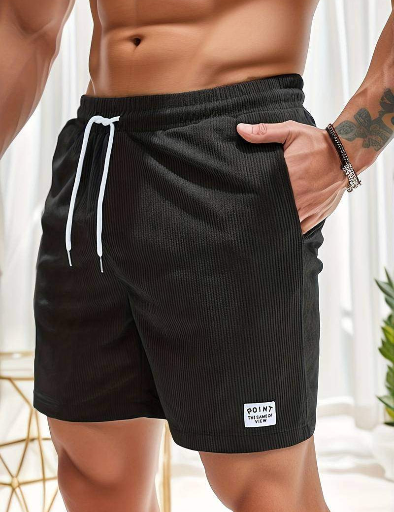Casual shorts voor heren - elastische tailleband - lichtgewicht ademende stof - fit trekkingsfit