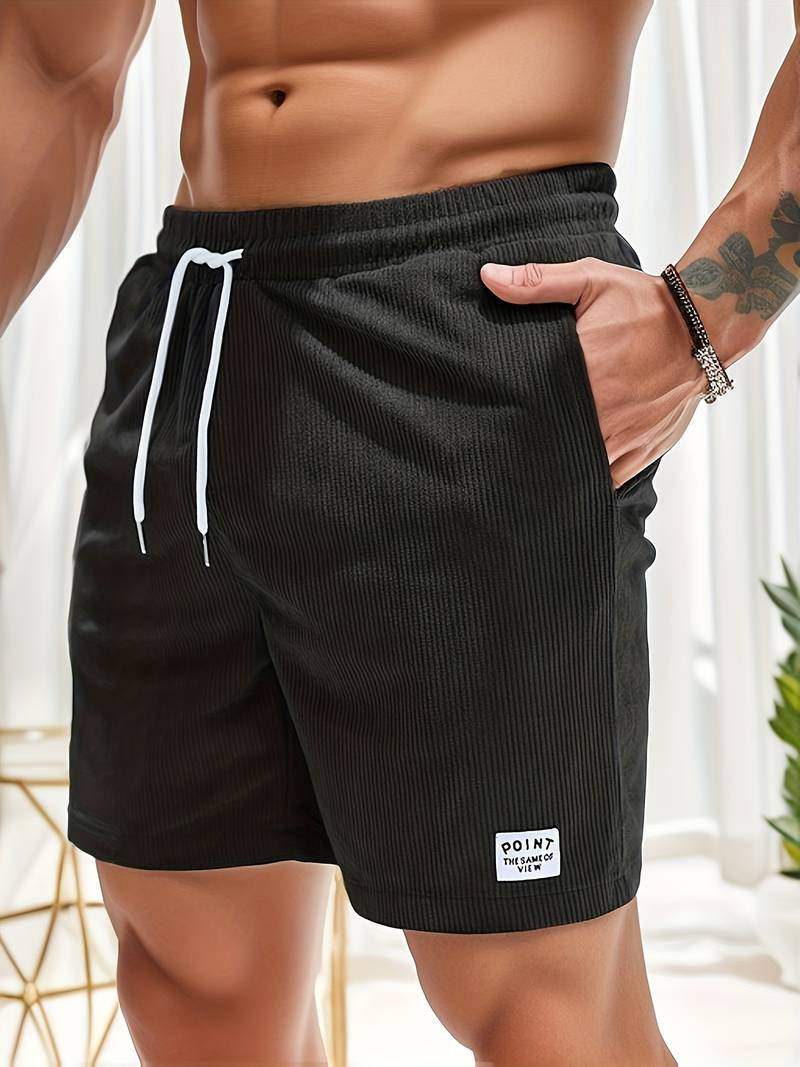 Casual shorts voor heren - elastische tailleband - lichtgewicht ademende stof - fit trekkingsfit