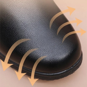 Nina | Warme dames enkellaarsjes met dikke zool voor extra grip en comfort