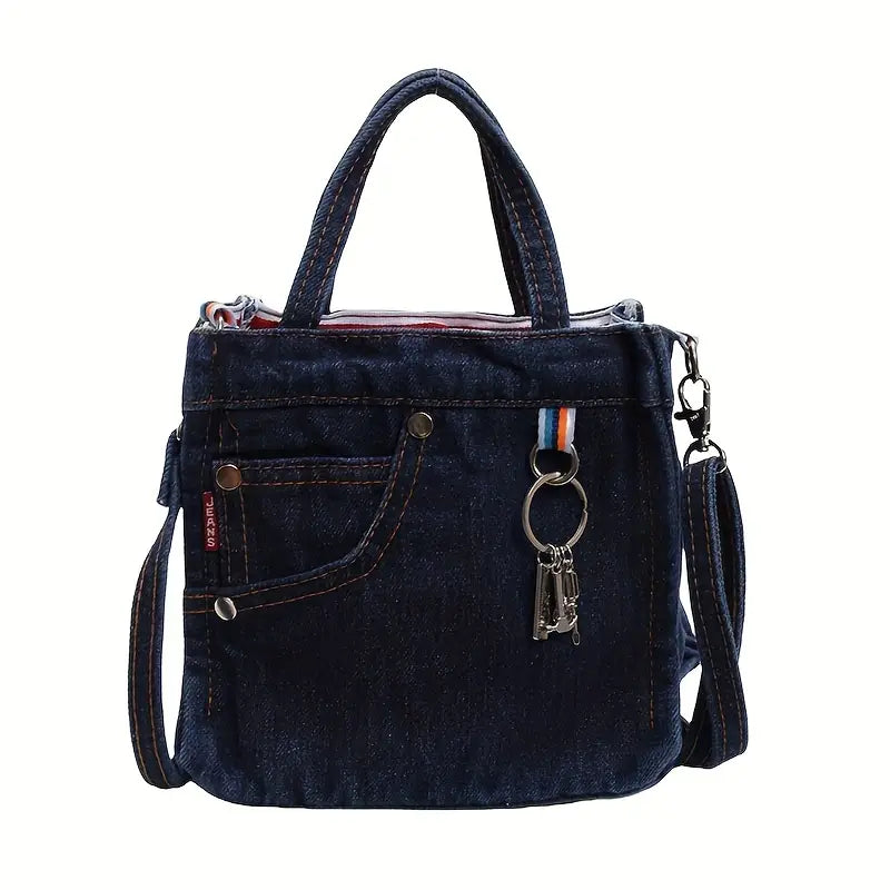 Eva | Stijlvolle Denim Mini Crossbody Schoudertas