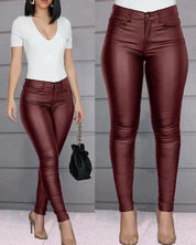 ELLEN | Leren Leggings Dames