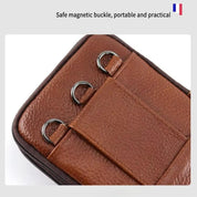 Joris | Vintage Heren Crossbody Heuptas met Verstelbare Band