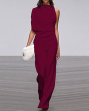 KATE | Elegante jumpsuit met chique staande kraag