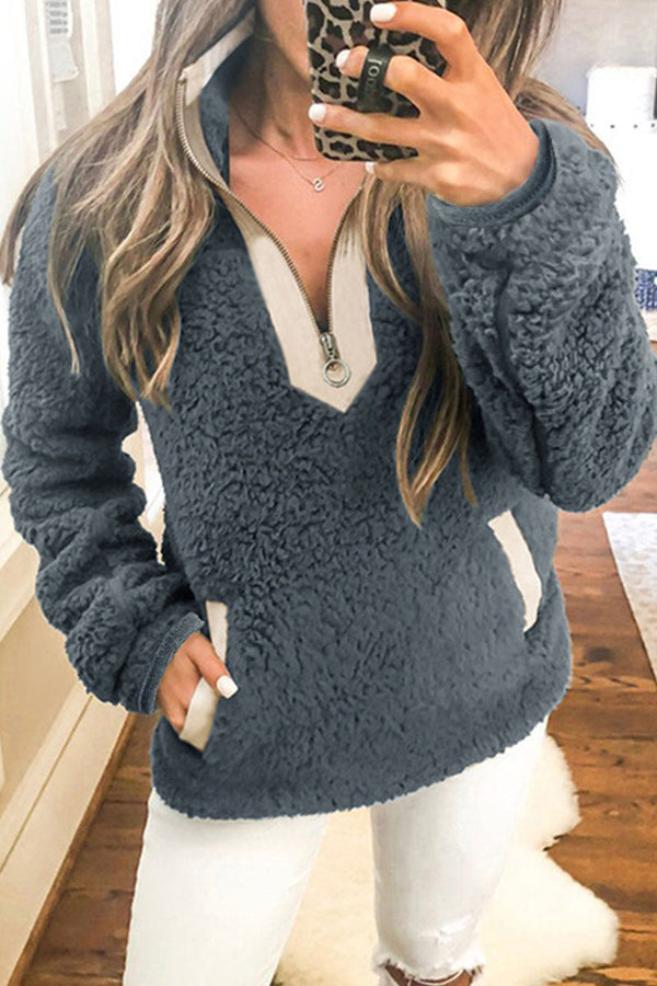 Lotte | Warme Fleece Trui voor een Casual Winterlook