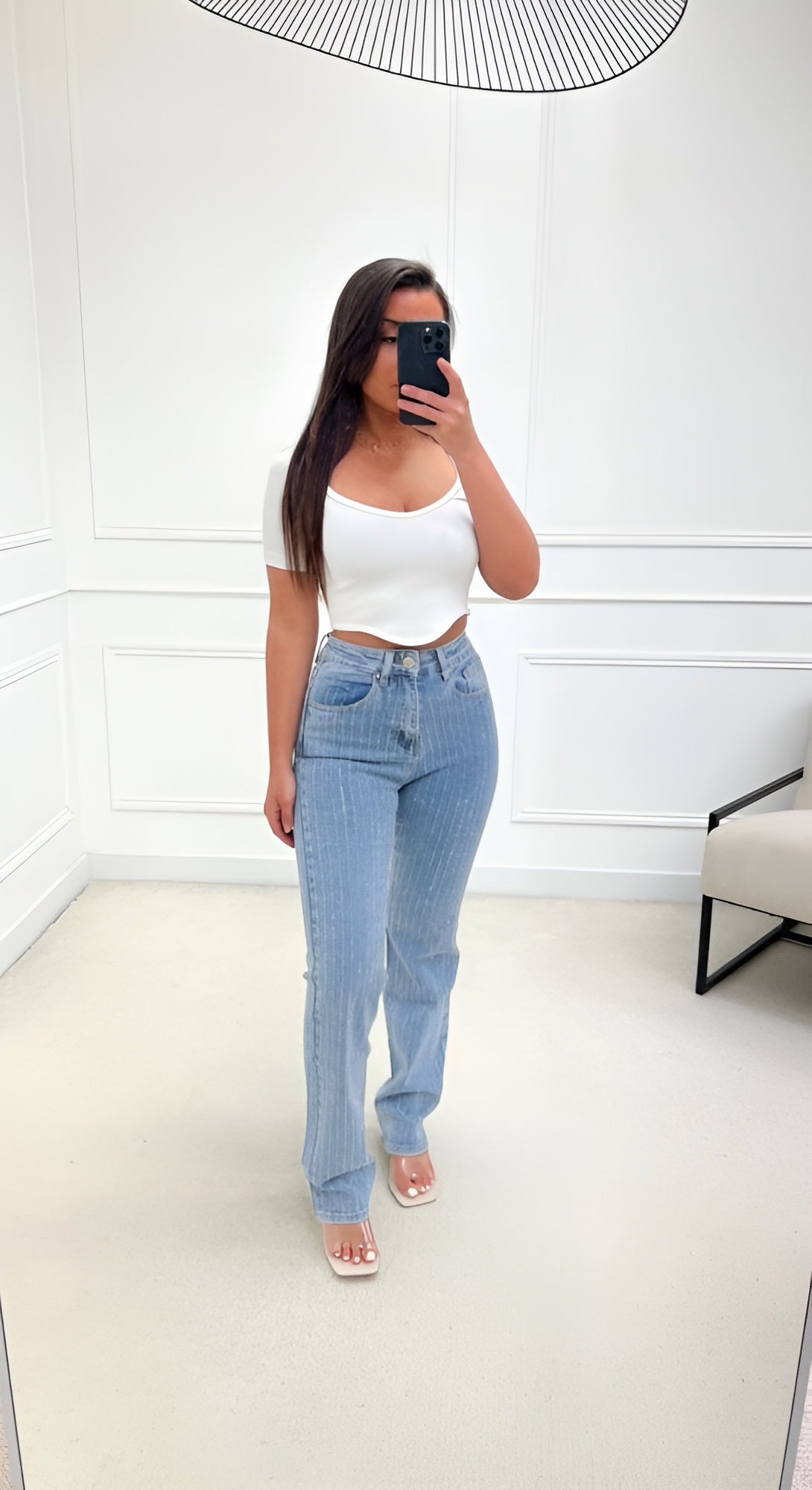 Soho -  Jeans met glitter