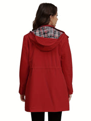Tanya | Modieuze Dames Jas met Capuchon