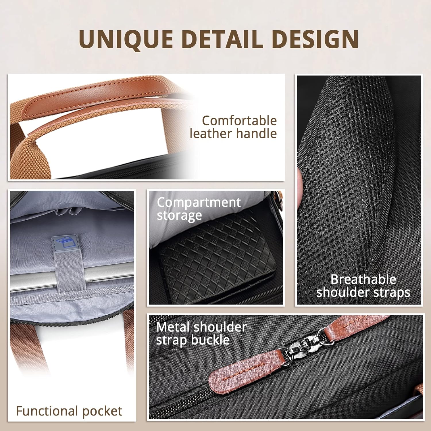 Nolan | 3-in-1 Convertible Rugzak: Je Dagelijkse Essentieel