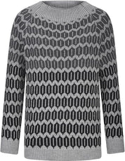 Luna | Grijze Casual Herfst trui