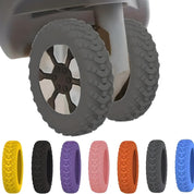 RUBY Bagage Wielbeschermers | Set van 8 - Voor Alle Terreinen en Stille Wielen