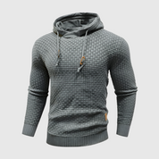 Leo | Hippe Hoodie met Wafel patroon