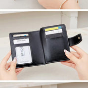 Zaza | Compacte RFID-Blokkerende Driedubbele Reisportemonnee