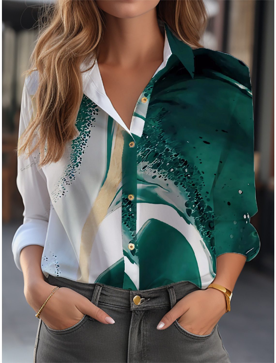 Florien | Bloemprint Blouse