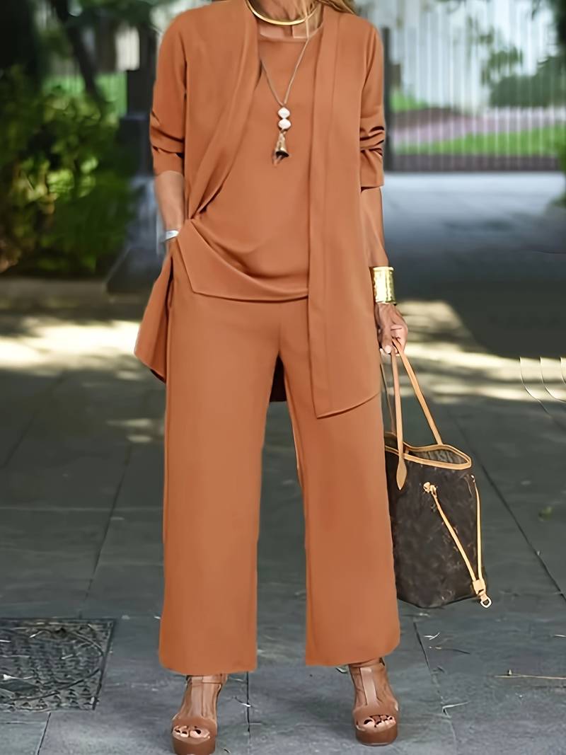 Lotte | Drie-Delige Set – Moeiteloos Chic Voor Elke Dag