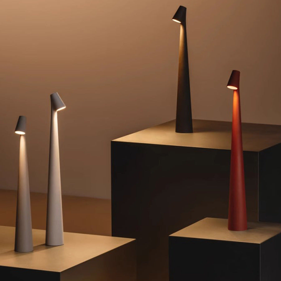 Noordse Minimalistische Ontwerp Sfeerlamp | Draadloos | LED | Leeslamp | Dinerlamp