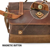 Jack | Vintage Waterbestendige Canvas Crossbody Messenger Reis Tas