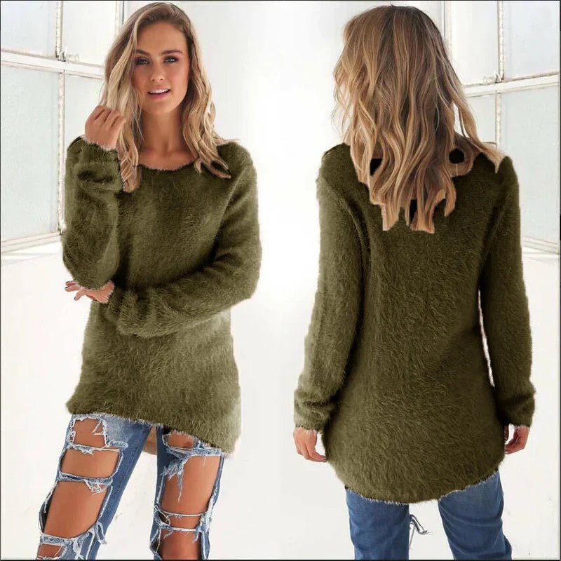 Kelsey | Fluffy Warme Teddy Trui