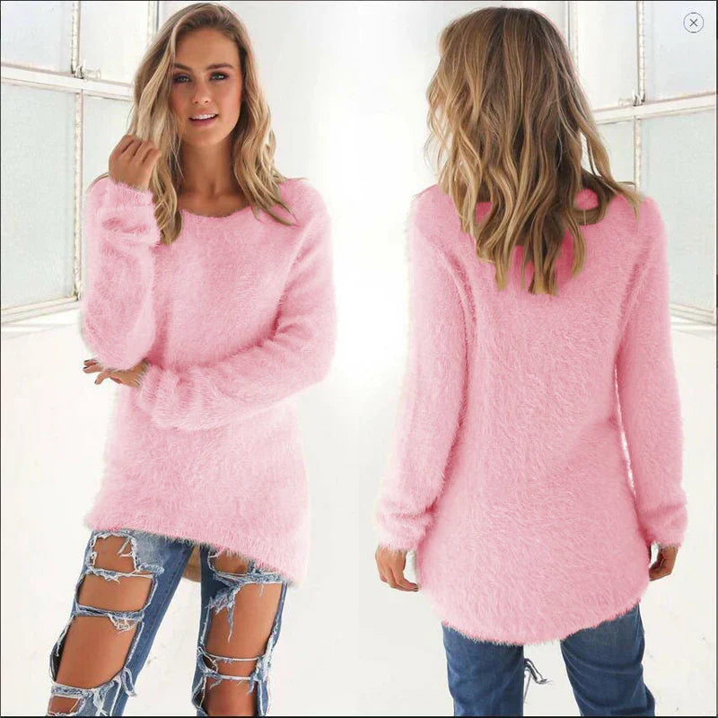 Kelsey | Fluffy Warme Teddy Trui