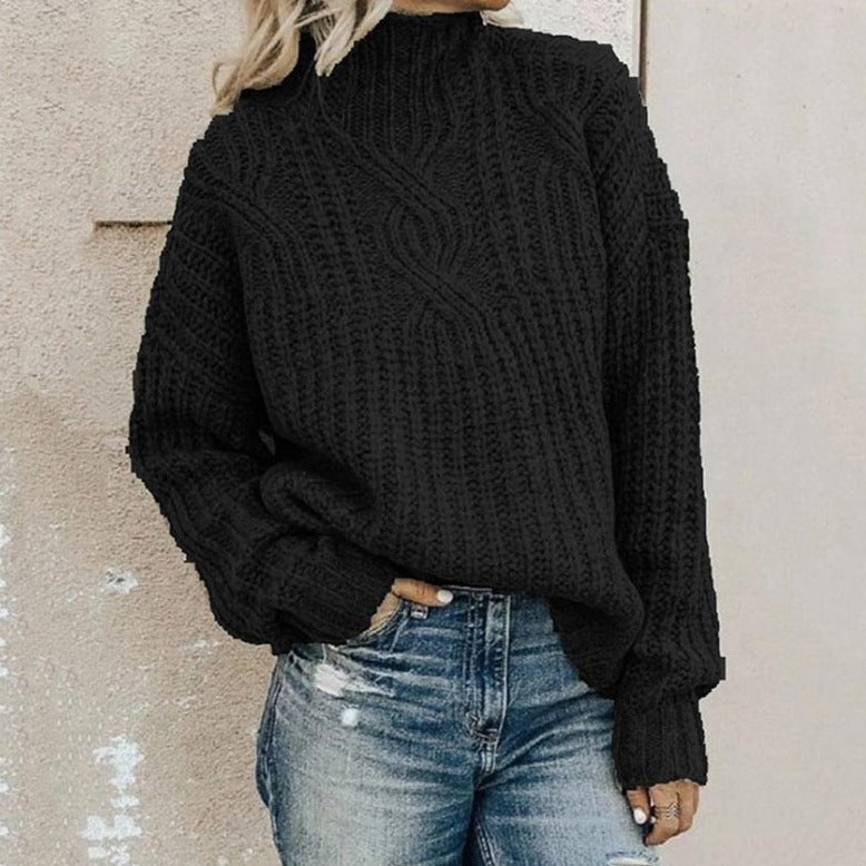 Adelinna | Losse, casual gebreide trui voor dames | Warm 0