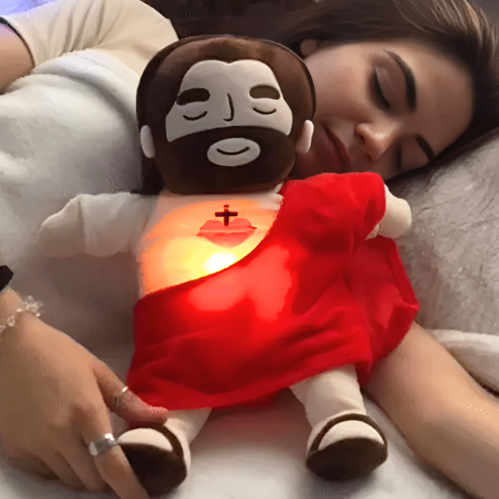 Ademhaling Jezus rustgevende knuffel als slaaphulpmiddel 0
